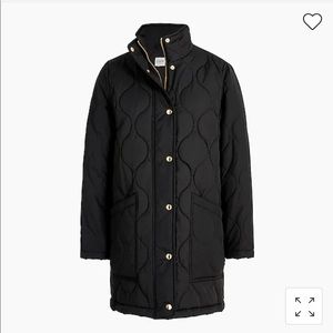 NWT J. Crew City Puffer Coat